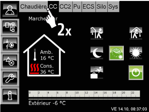 Circuit chauffage1