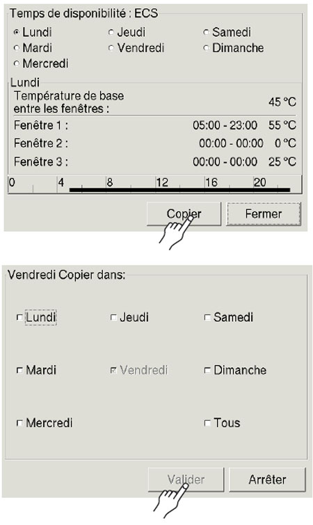 Copie fenêtre