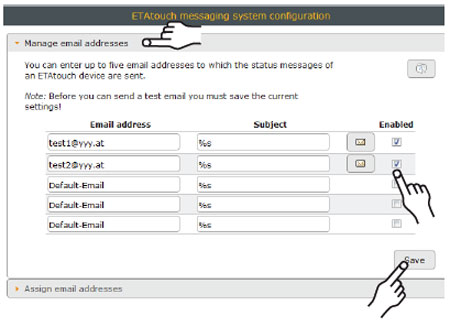 System configuration