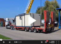 Chaufferie bois en container sur mesure