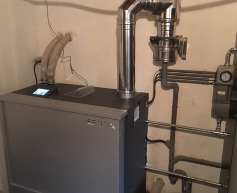 Installation chaudière ETA PELLETS UNIT 15 kW