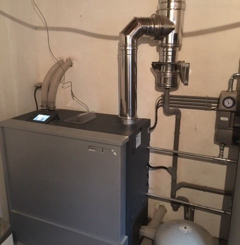Installation chaudière ETA PELLETS UNIT 15 kW Installation chaudière ETA PELLETS UNIT 15 kW