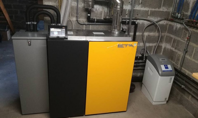 Installation chaudière ETA UNIT 15 kW à Marchobelette Installation chaudière ETA UNIT 15 kW à Marchobelette