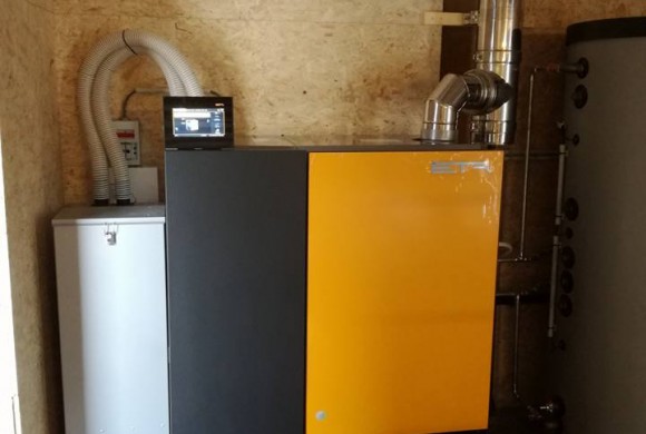 Installation chaudière pellets compact 20kW à Péruwelz