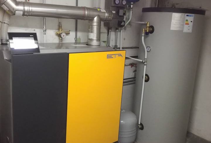 Installation chaudière pellets ETA compact 20kW à Halema Installation chaudière pellets ETA compact 20kW à Halema