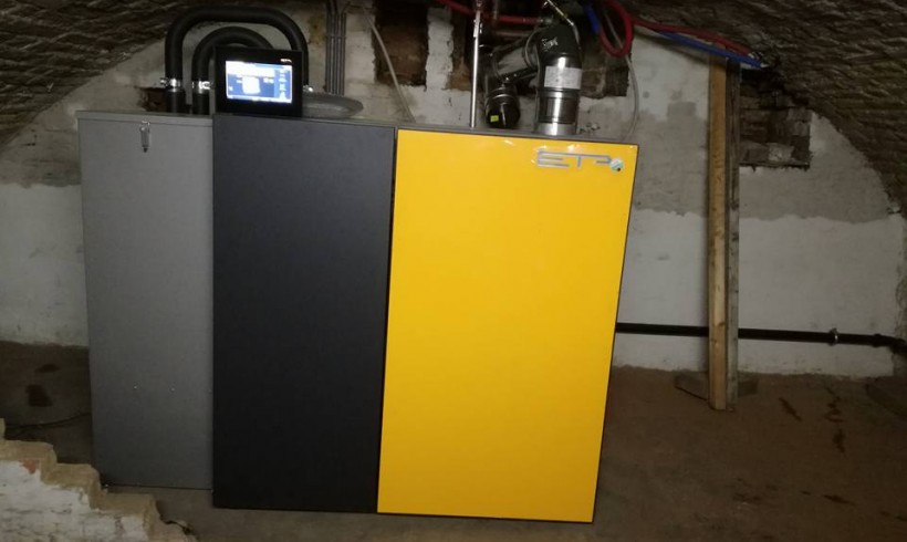 Installation chaudière ETA pellets Unit 11kw à Gembloux Installation chaudière ETA pellets Unit 11kw à Gembloux