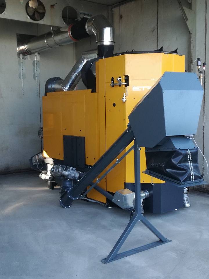 Installation chaudière bois déchiqueté 350kW