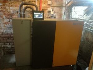 Installation chaudière pellets unit 15kW à Eghezée