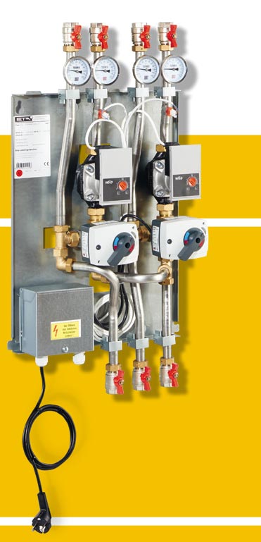 Ballons tampons et modules hydrauliques ETA Modules hydraulique pour circuits regules ETA MKM
