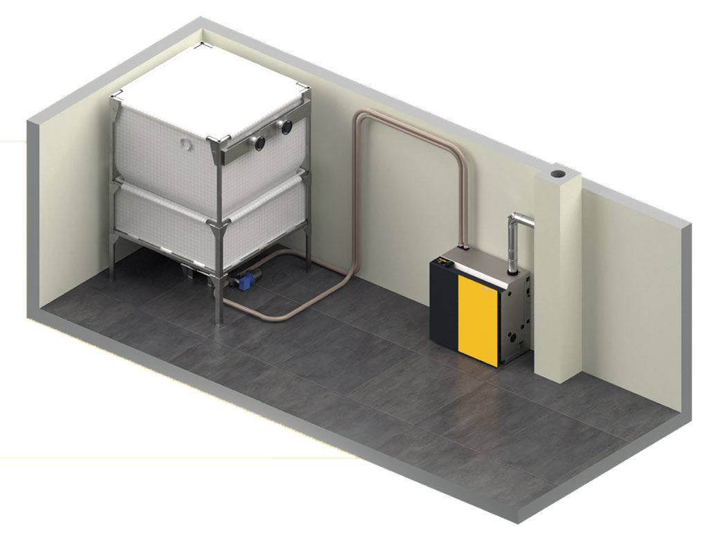 Systeme de stockage des pellets